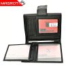 Portofel dama, din piele naturala, Hasssion j017 negru, Magrot 13806