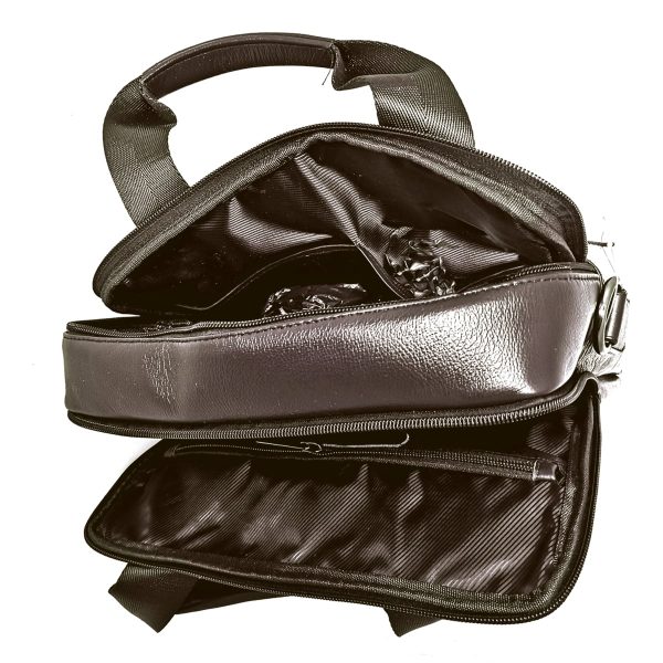 Geanta barbateasca din piele naturala maro 32 x 26 cm business - Eleganta si functionalitate Magrot 13930
