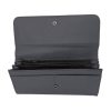 Portofel de dama din piele naturala, negru, 19/9 Magrot G015 13935