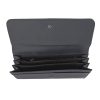 Portofel de dama din piele naturala, negru, 19/9 Magrot G015 13935