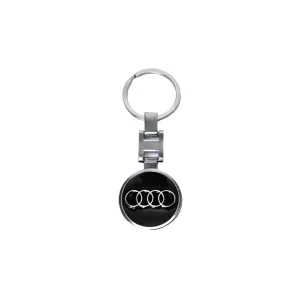 Breloc Audi 3d cu doua fete, metalic Magrot 20102