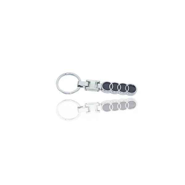 Breloc Audi premium, din metal inoxidabil, ambalat in cutie, Magrot 20386 Audi