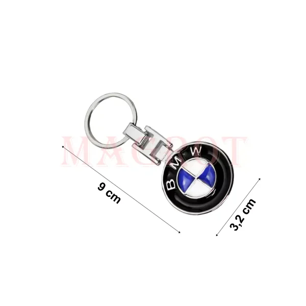 Breloc BMW 3d cu doua fete, metalic Magrot 20099