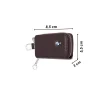 Breloc, husa chei, Bmw, 8,5 x 5,5 cm, maro, Magrot 20229