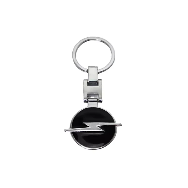 Breloc Opel 3D metalic cu două fețe - un accesoriupentru fanii Opel