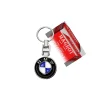 Breloc premium Bmw 3d cu doua fete, metalic, in cutie Magrot 20171