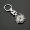 Breloc premium Mercedes 3d cu doua fete, in cutie cadou, material inox, Magrot 20398 Mercedes
