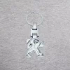 Breloc premium Peugeot 3d cu doua fete, in cutie cadou, material inox, Magrot 20397
