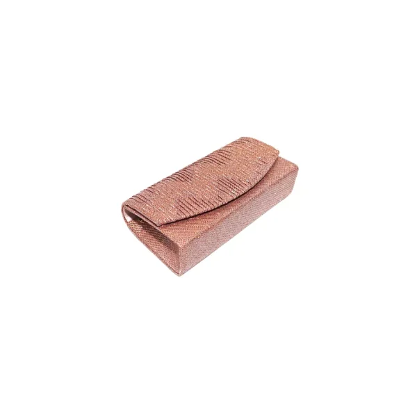 Geanta plic pentru ocazii si petreceri, roze, sclipici, 20/10 cm, Magrot 20299