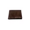 Portofel barbatesc slim din piele naturala, F051,,maro, 12/10 Magrot