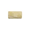 Geanta plic seara mic pentru ocazii si petreceri, auriu sclipitor, 20 x 10 cm, Magrot 20458 Megastyle