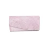 Plic seara pentru ocazii si petreceri, sclipici roz, 20 x 10 cm, Magrot 23WYB-16