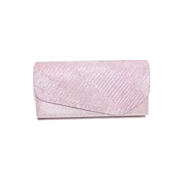 Plic seara pentru ocazii si petreceri, sclipici roz, 20 x 10 cm, Magrot 23WYB-16