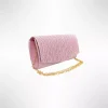 Geanta plic seara pentru ocazii si petreceri, roz, sclipici, mic, 20 x 10 cm, Magrot 24015 Megastyle
