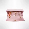 Geanta plic seara pentru ocazii si petreceri, roz, sclipici, mic, 20 x 10 cm, Magrot 24015 Megastyle