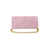 Geanta plic seara pentru ocazii si petreceri, roz, sclipici, mic, 20 x 10 cm, Magrot 24023 Megastyle (1)
