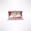 Geanta plic seara pentru ocazii si petreceri, roz, sclipici, mic, 20 x 10 cm, Magrot 24023 Megastyle