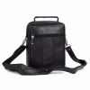 Borseta de umar si mana, barbateasca 22 x 17 cm, negru, din piele, Magrot 24031 (5) Megastyle