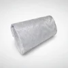 Geanta dama tip plic de seara, ocazii si petreceri, Argintiu relief, 26 x 12 cm, Magrot 25020