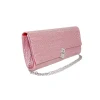 Geanta plic de seara, pentru ocazii si petreceri, Rosu sidef, 26 x 12 cm, Magrot 25007