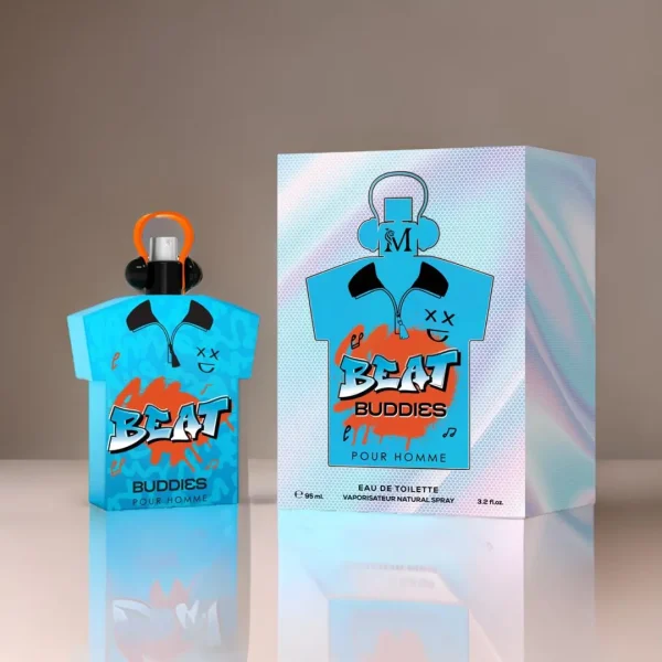 Parfum barbati Beat Buddies Pour Homme 95 ml - Inspirat de L’Homme Ideal - Miros dulce si lemnos, Magrot 25045