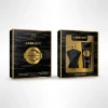 Set cadou barbati Deep Black cu apa de toaleta si gel de dus 50ml
